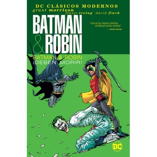 Comic Batman & Robin Debe Morir ! DC Clásicos Modernos Español 6DhH