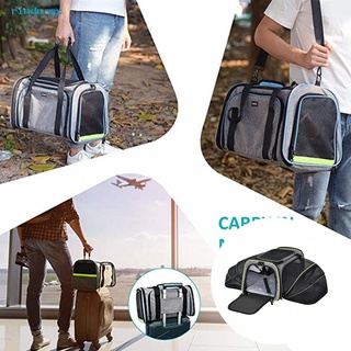 rindu.mx Practical Puppy Carrier Cat Carrier with Adjustable Shoulder Strap Breathable for Travel