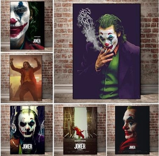 Art Wall Decorative Painting Frameless Canvas Painting Movie Clown Painting Core Family Home Decoration Painting Core