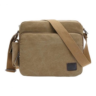 [craft] multifuncional vintage lona bolsa de mensajero bolsa de negocios maletín para hombres niños