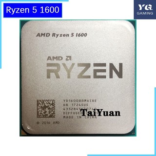 AMD Ryzen 5 1600 R5 1600 3.2 GHz seis núcleos doce hilos 65W procesador CPU YD1600BBM6IAE zócalo AM4
