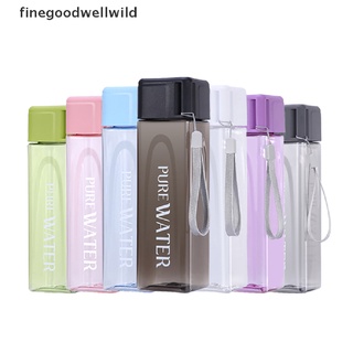 [finegoodwellwild] botella de agua deportiva de plástico de 500 ml de gran capacidad al aire libre mate taza de agua hombres wome nuevo stock (6)