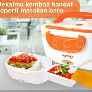 Caliente portátil caja de almuerzo eléctrica calentador de alimentos contenedor de arroz