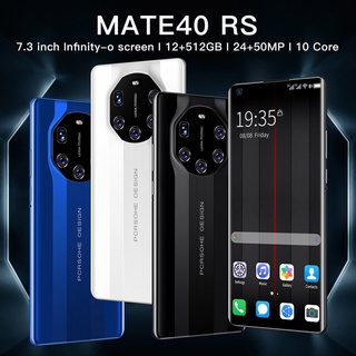 Mejor teléfono Mate 40RS 12GB RAM 512GB ROM teléfono inteligente Android 10 Dual Sim desbloqueado teléfono móvil MTK 6799 Deca Core versión Global (2)