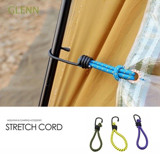 glenn - cuerda elástica reutilizable, cuerda elástica, cuerda elástica, cuerda elástica, toldo, ganchos de metal, equipaje, tienda de campaña