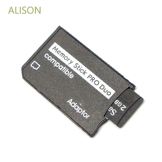 ALISON 1000/2000 estuche adaptador de almacenamiento TF a MS PRO DUO adaptador PSP tarjeta SD Memory Stick/Multicolor