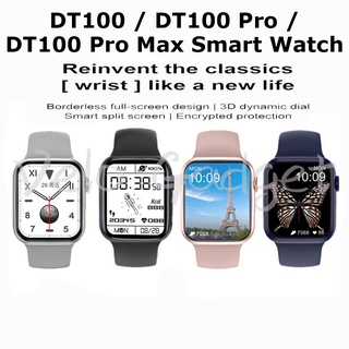 IWO DT100 +/DT100 Pro Max Smartwatch Pantalla Completa Llamada Bluetooth Personalizado Contraseña Fondo De