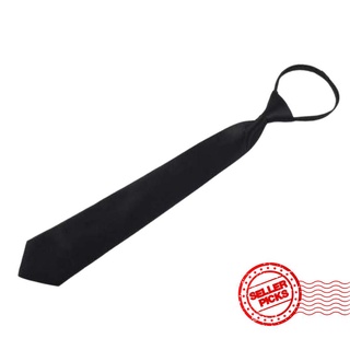8cm Lazy Zipper Neck Ties Men's Business Dress Wedding Necktie Groom Collar Ties T5D0