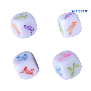 [[whitedew]] 1 Pc Adult Game Bedroom 6 Sex Love Postures Flirt Erotic Role Play Funny Toy Dice