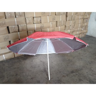 Anti uv rojo playa paraguas jardín café tienda pkl comercio venta venta - paraguas tienda sombrilla 180 cm