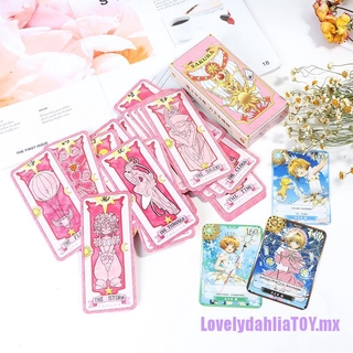 *[lovely]1Set Anime Cardcaptor Sakura Card Cosplay Prop Card Captor Sakura Cards Tarot (8)