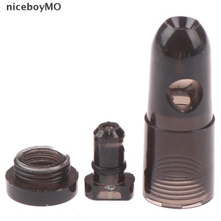 abongbang01 dispensador de plástico acrílico snuff snorter bullet forma cohete nasal sniffer productos populares