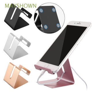 MAYSHOWN Metal Stand titular Telefono movil Bracket Mount Universal Desktop Antideslizante Tablet Aluminio/Multicolor