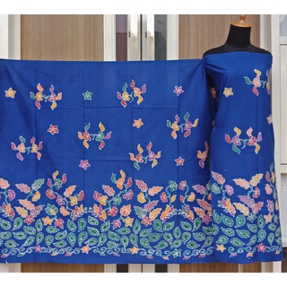 Umiromlah Batik 3010369 Original Full Writing Batik Material de tela Madura Pamekasan azul artesanía