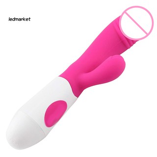 Led _ Vibrador de silicona Suave punto G Estimulador de clítoris femeninos impermeable juguete sexual Av Wand (6)