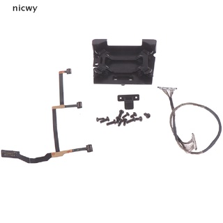 nicwy piezas de reparación gimbal flex flat/signal cable/placa de absorción conjunto para dji mavic pro mx