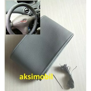Cubierta del volante del coche/cubierta del volante del coche modelo de costura Ash2/gris