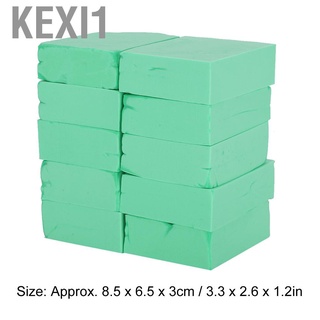 Kexi1 10pcs baño ducha Spa cepillo exfoliante esponja suave exfoliante cuerpo piel almohadilla