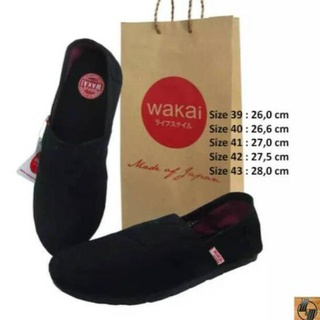 (barato) Y-76> zapatos de los hombres deslizamiento en Wakai negro lista orden directa