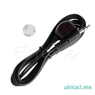 ulrica1 38khz infrarrojo ir blaster receptor de control remoto extensor cable de extensión 3,5 mm