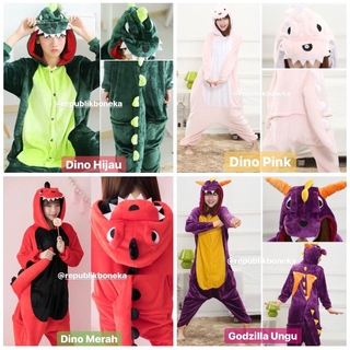 Dinosaurio Cosplay ropa de abrigo pijamas disfraz Onesie Dino abrigo Top chamarra Halloween fiesta Show Set