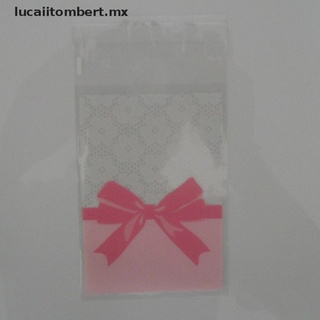 【lucaiitombert】 100pcs Mini flower lace Self Adhesive DIY Cookie Candy Package Souvenir Gift Valve Bags [MX]