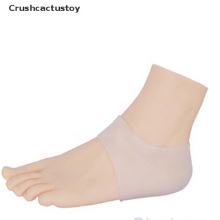 [ctoy] 2 calcetines de silicona hidratantes para el talón, 2 unidades, protector para el cuidado de la piel, protector de piel