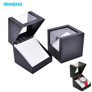 Abongsea - caja de reloj de pulsera (78 x 78 mm, plástico, pendiente, soporte de almacenamiento, joyería) (9)