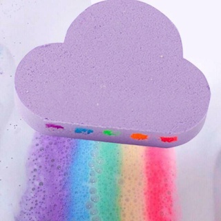 100g nube arco iris baño sal exfoliante hidratante relax nutrir baño blanquear burbujas ducha m8x6 (4)