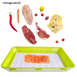 mingxuan2 - bandeja inteligente para preservación de alimentos, contenedor de alimentos, almacenamiento fresco, microondas, cubierta mx
