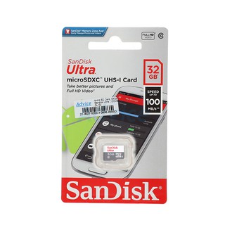 Sandisk ULTRA MICROSD 32GB 100MB/S MICROSDHC UHS-I MICRO SD clase 10
