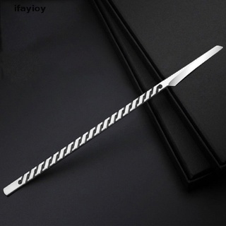 Ifayioy Cuticle Pusher Remover Nail Cleaner Manicure Pedicure Tool Stainless Steel MX
