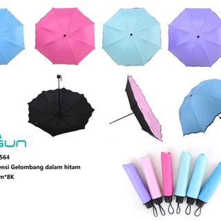 Paraguas plegable 3d magic uv