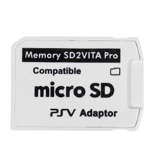 Versión 6.0 SD2VITA para PS Vita tarjeta de memoria TF para PSVita tarjeta de juego PSV 1000/2000 adaptador 3.65 sistema SD Micro-SD tarjeta r15