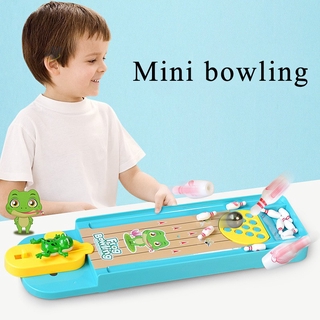 UZK Children Mini Frog Bowling Desktop Interactives Games Educational Toys Indoor Desktop Toy Parent-child Interaction (3)