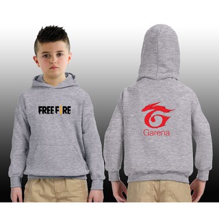 Ns - Garena - Chamarra para niños con capucha Freefire game Jacket free fire niños