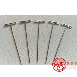 100Pcs Metal 38mm/1.50" T Pins For Modelling Macrame Sewing kknn Wigs Craft To Z0R5 (1)