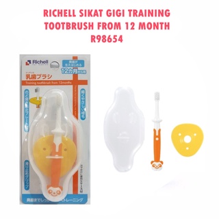 Richell cepillo Dental entrenamiento TOOTBRUSH desde 12 meses R98654