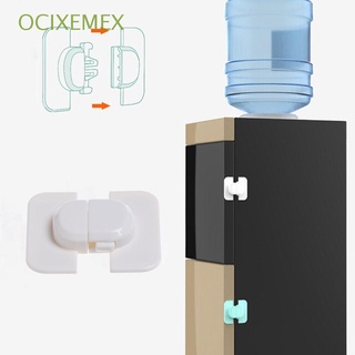 OCIXEMEX Creativo Bloqueo del refrigerador Puerta del armario Protector de niños Cerraduras de seguridad para bebés Anti-pellizco Medidas de seguridad Cajón Niño bebé Alacena Seguridad para niños/Multicolor