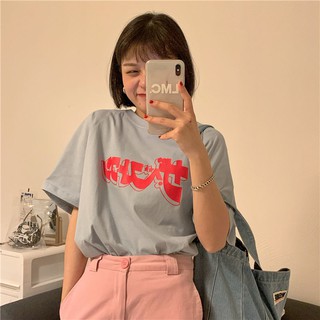 2021 verano nuevo japonés sal chica linda suelta salvaje BF estudiante camiseta de manga corta camiseta femenina top ins marea (6)