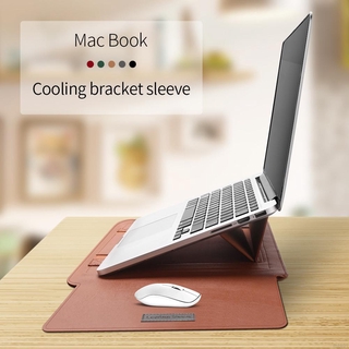 La nueva bolsa de forro para Notebook puede ser portátil impermeable de cuero PU plegable bolsa de ordenador