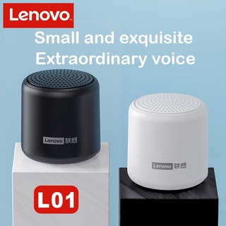 Original Lenovo L01 Altifalante Sem Fio Bluetooth Speaker Portátil Ao Ar Livre Mini Coluna 3d Stereo Música Surround Baixo Caixa Mic