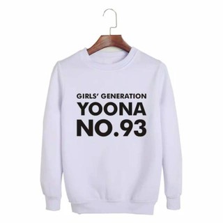 ! Kpop miembro niñas generación YOONA sudadera suéter puede solicitar nombre