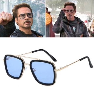 Gafas de pesca de alta calidad Iron Man Toni Stark Plaza gafas de pesca al aire libre gafas de pesca de araña para hombres gafas de sol deportivas (1)