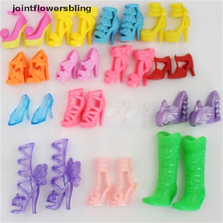 jbmx 10 pares de zapatos de tacón alto sandalias zapatos de muñeca para muñecas regalo juguetes gloria