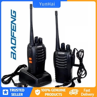 [yunhai]baofeng 888s set de 4 5w radio bidireccional walkie talkie