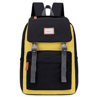 School Backpacks Stitching Backpack Men Women Couple Backpack College Student Middle School Bags Laptop Bag Mochila