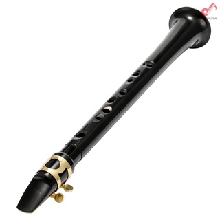 HP Black Pocket Sax Mini Portable Saxophone Little Saxophone With Carrying Bag Woodwind Instrument