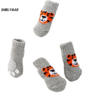 Sr calcetines suaves para mascotas/cachorro/invierno/Protector de pata/zapatos lavables a mano