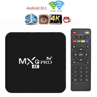 caja de tv auricular inteligente 4k pro 5g 8gb/128gb wifi android 10.1 tv box smart mxq pro 5g 4k